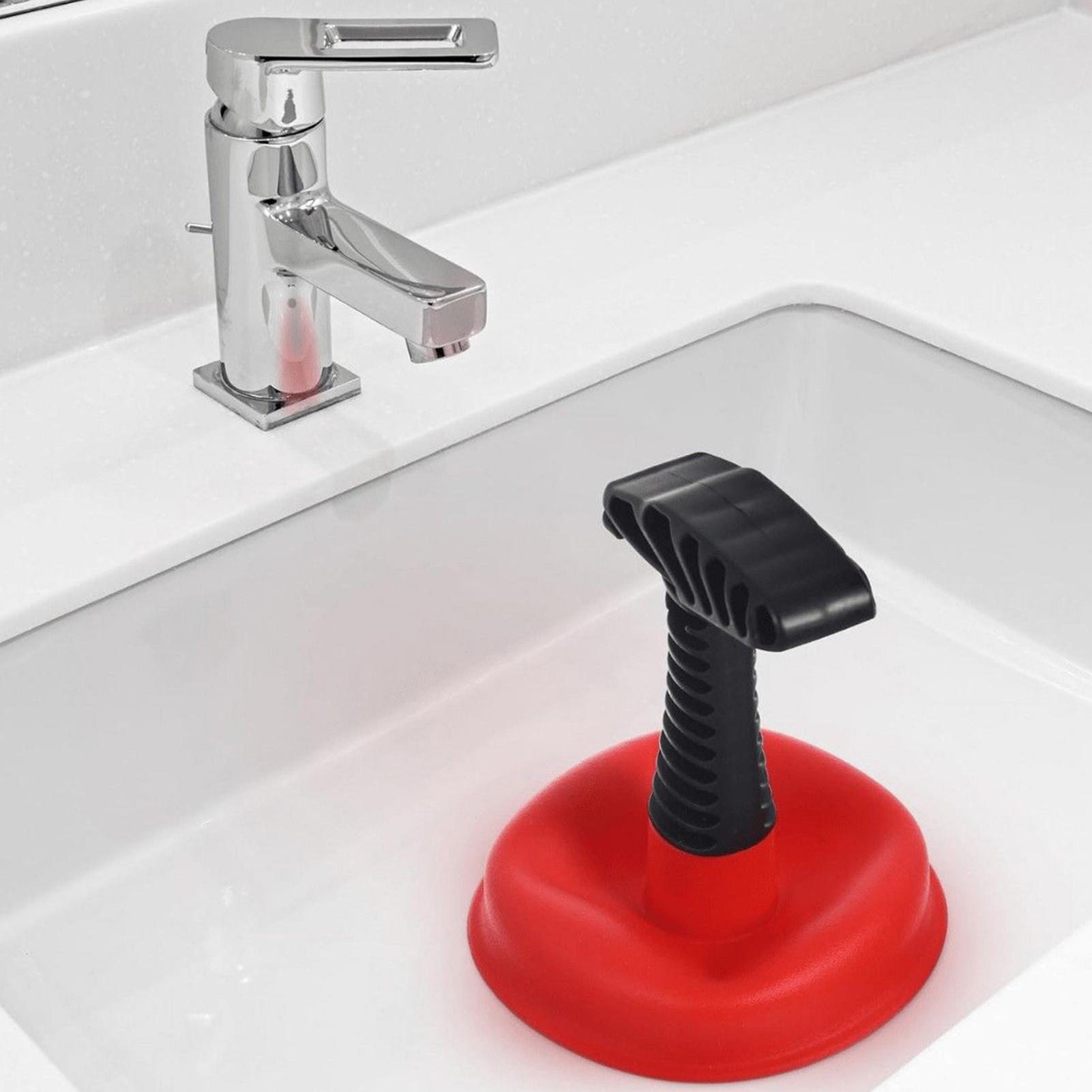 Plunger Toilet - 強力なヘビーデューティープランジャー排水管プランジャー詰まり除去ツール、シャワー、バスルーム、キッチン、トイレ、シンク用の詰まり解消器