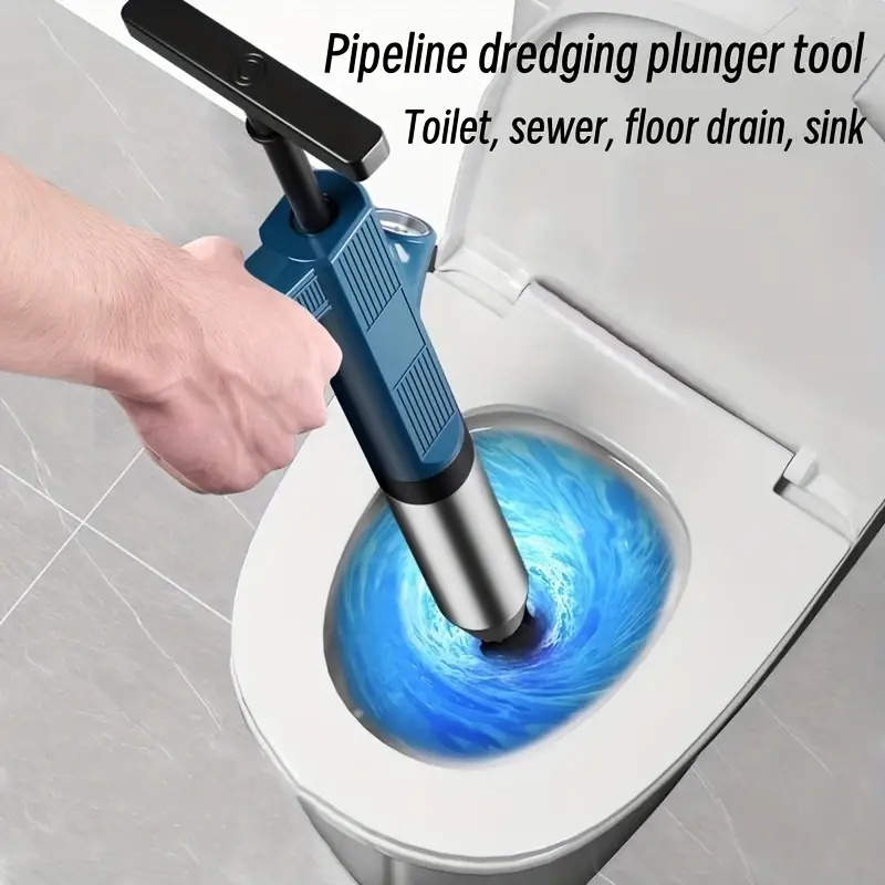Plunger Toilet - 1 セットパイプラインクリーニングツールトイレプランジャープロフェッショナル浚渫ツール洗面器パイプライン排水管アンブロッキング装置