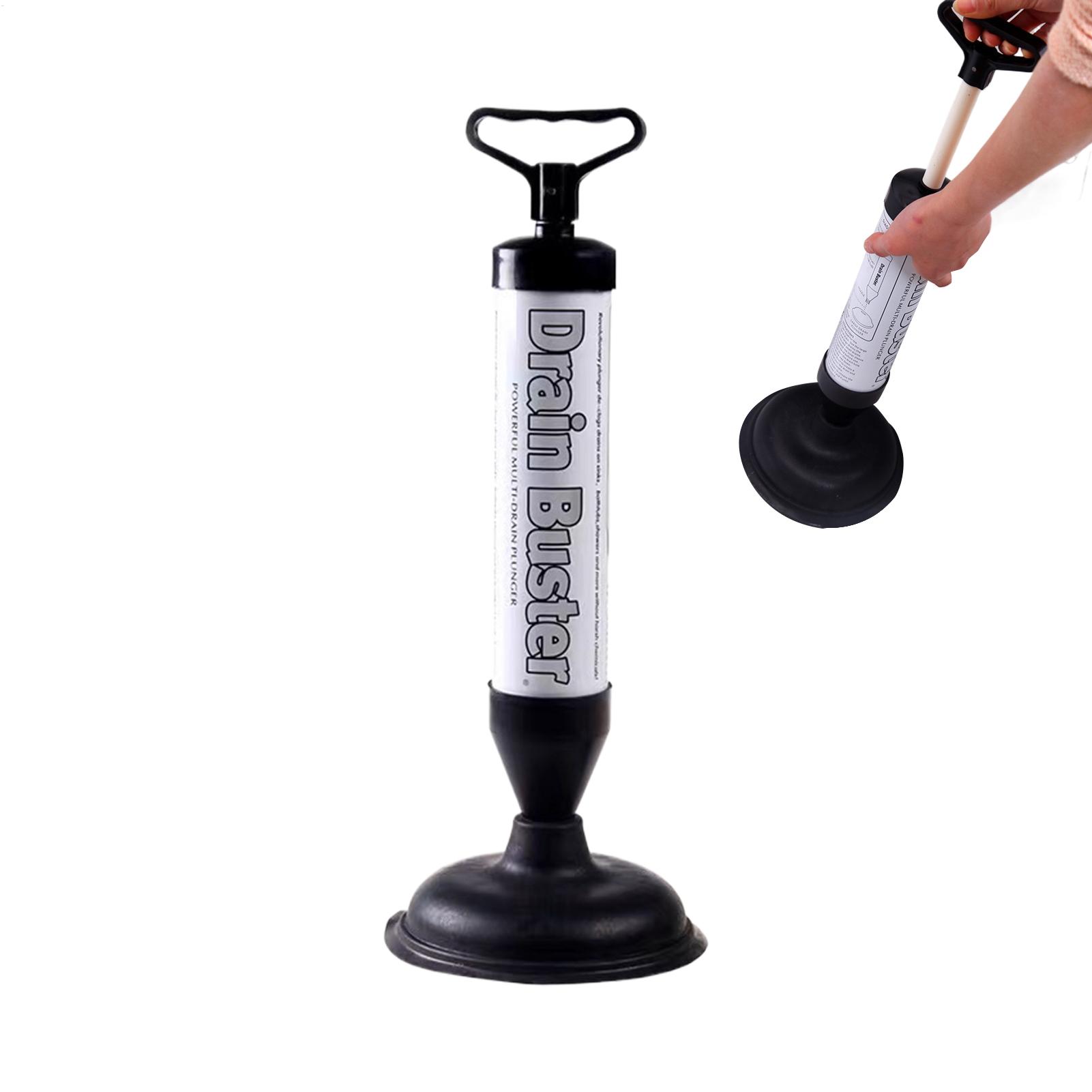 Plunger Toilet - 強力な排水溝クリーナー、トイレの詰まり除去剤、配管シンク除去吸盤ツール、トイレ、浴槽、シンク用パイプライン浚渫器