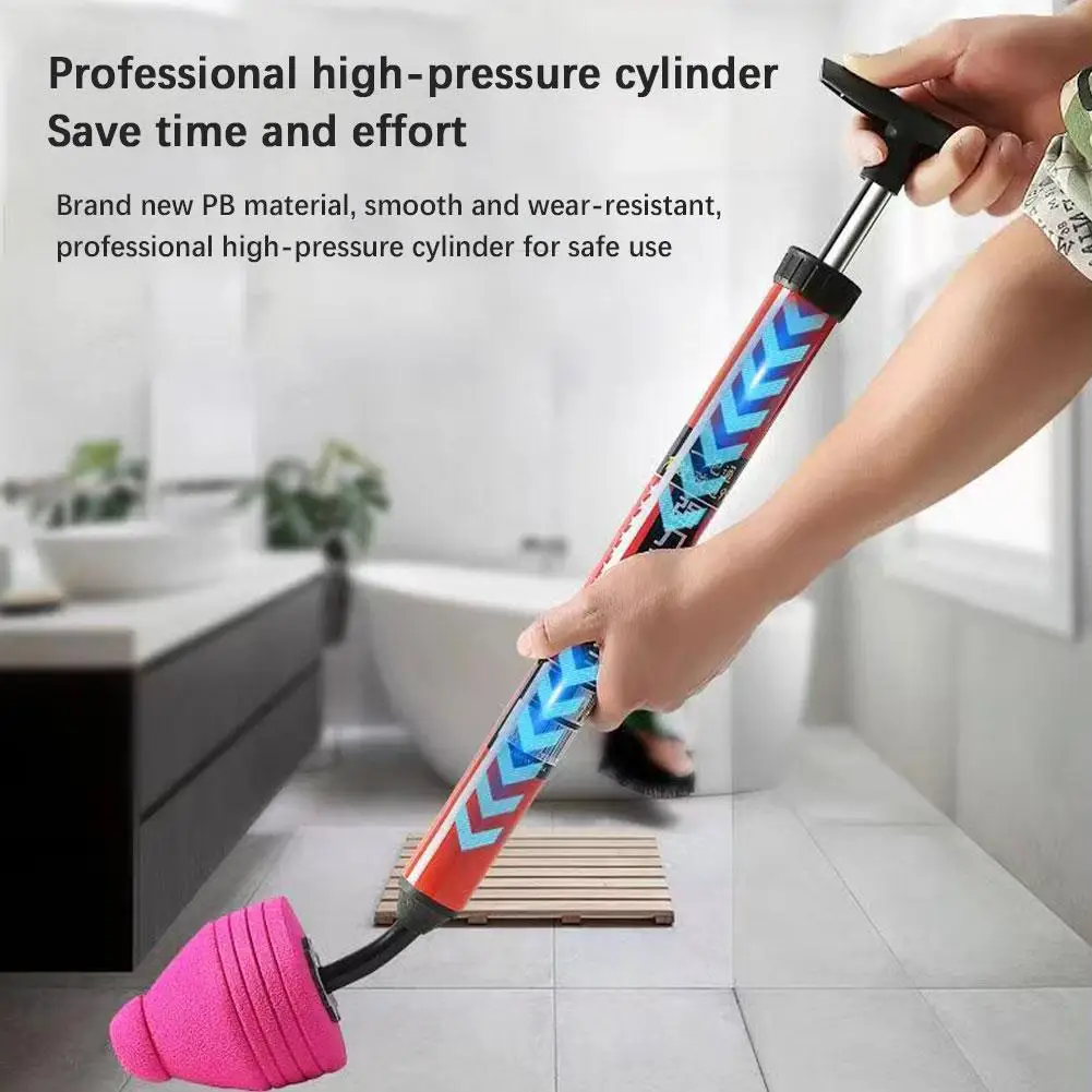 新しい高圧トイレブロック解除ワンショットトイレパイププランジ - Plunger Toilet のレビューと価格
