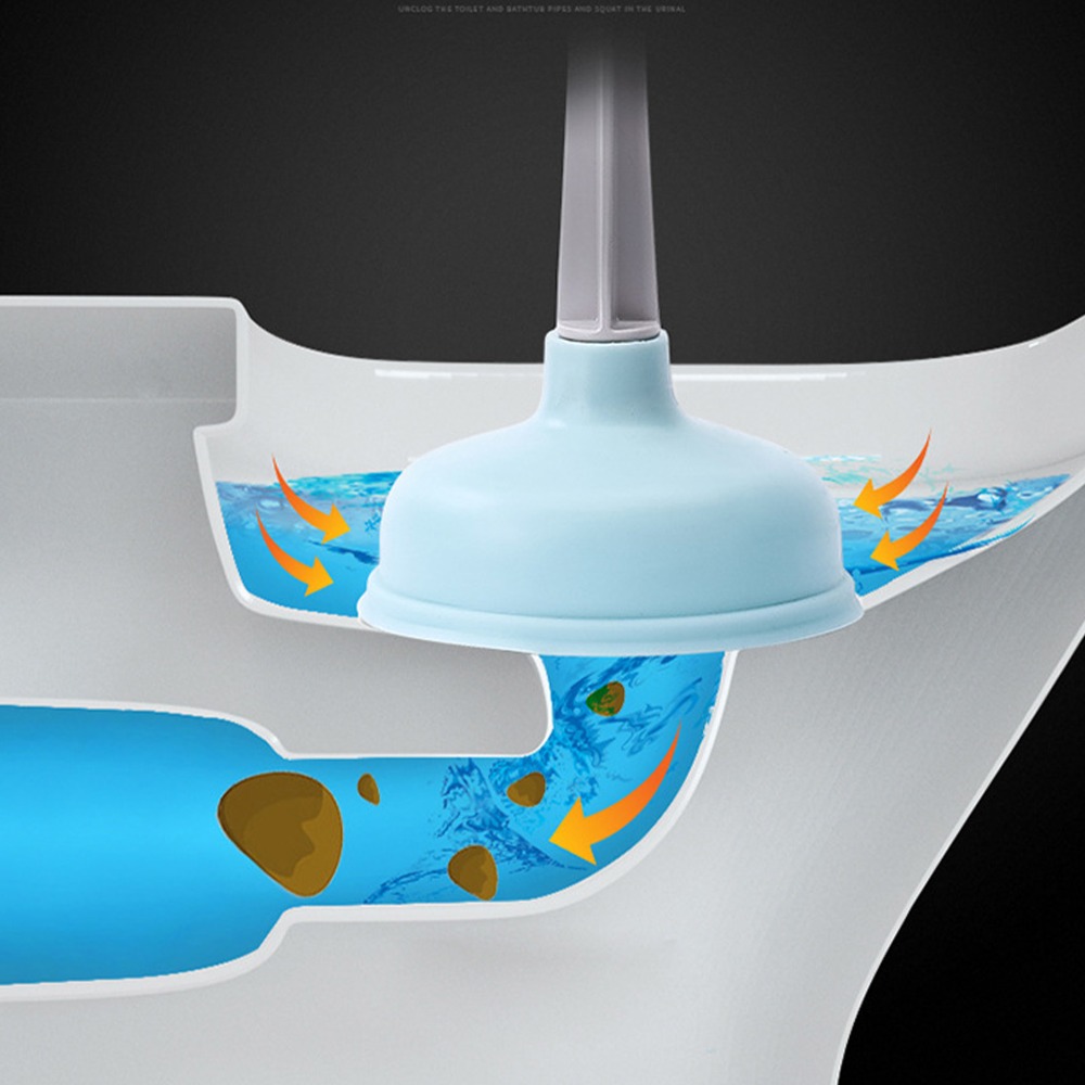 簡単操作の頑丈なトイレプランジャー、強力な家庭用パイプ詰まり - Plunger Toilet のレビューと価格