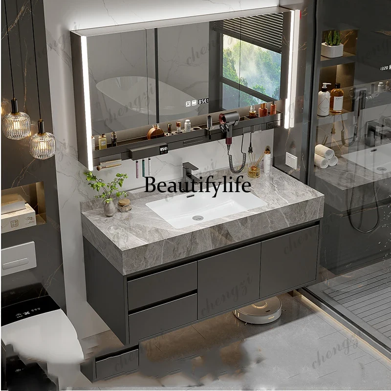A68 収納オーガナイザー食器棚ミラー棚壁アクセサリートイレ - Home Bathroom Vanity Combo のレビューと価格