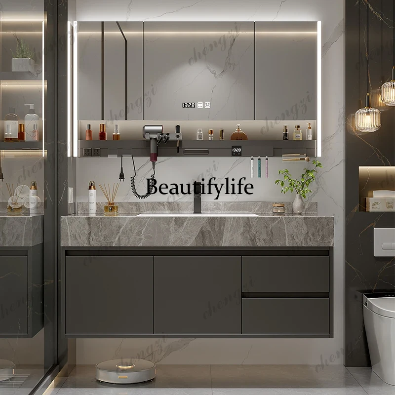 A68 収納オーガナイザー食器棚ミラー棚壁アクセサリートイレ - Home Bathroom Vanity Combo のレビューと価格
