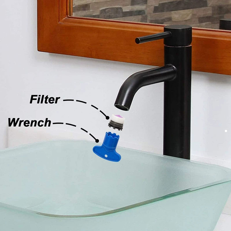 16.5/24MM 蛇口エアレーター 取り外し可能なレンチ付 - Basin Mixer Tap のレビューと価格