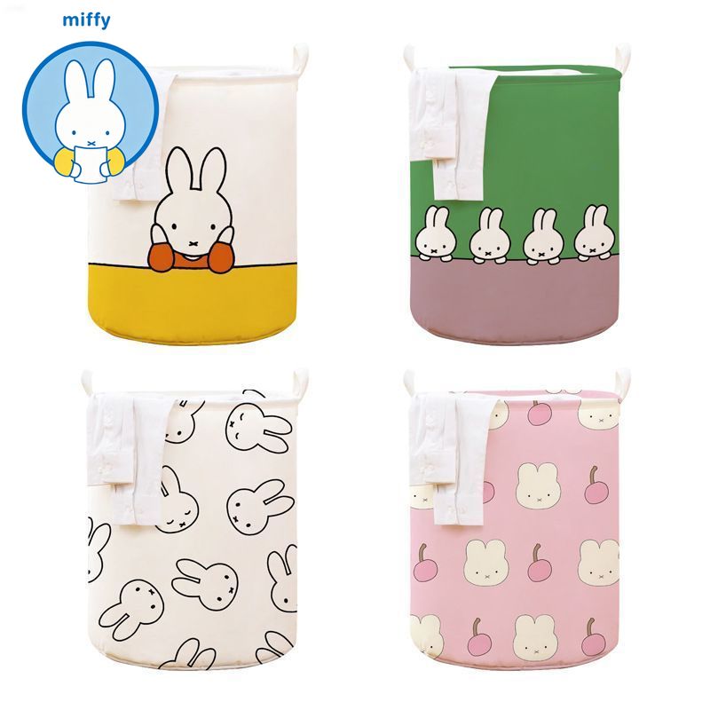 かわいいミッフィー漫画柄汚れた服入れバスケット折りたたみ式イ - Home Edit Bathroom Storage のレビューと価格