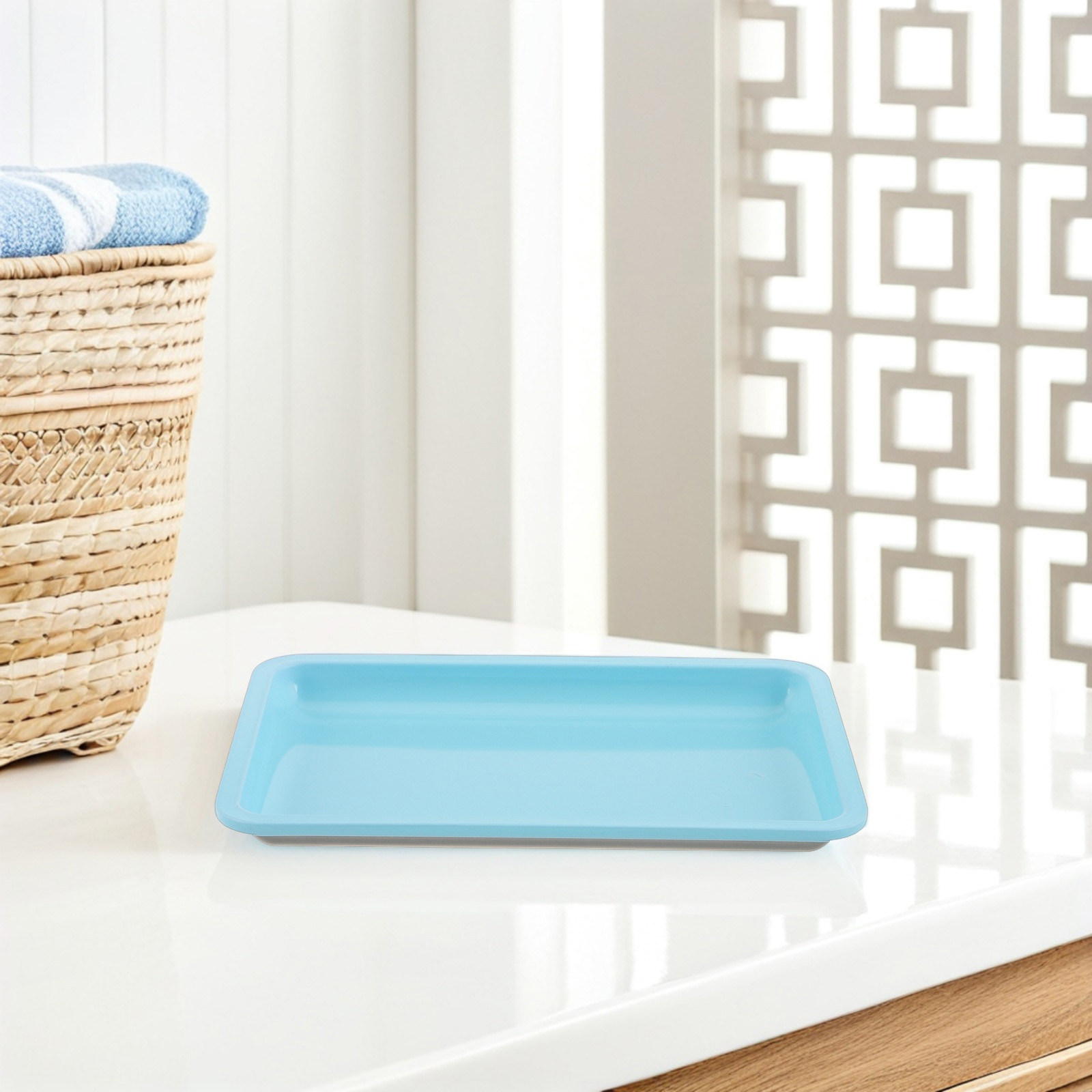 ネイルアート用具の収納に最適な、ステンレス製のネイルディスプ - Home Bathroom Organizer のレビューと価格